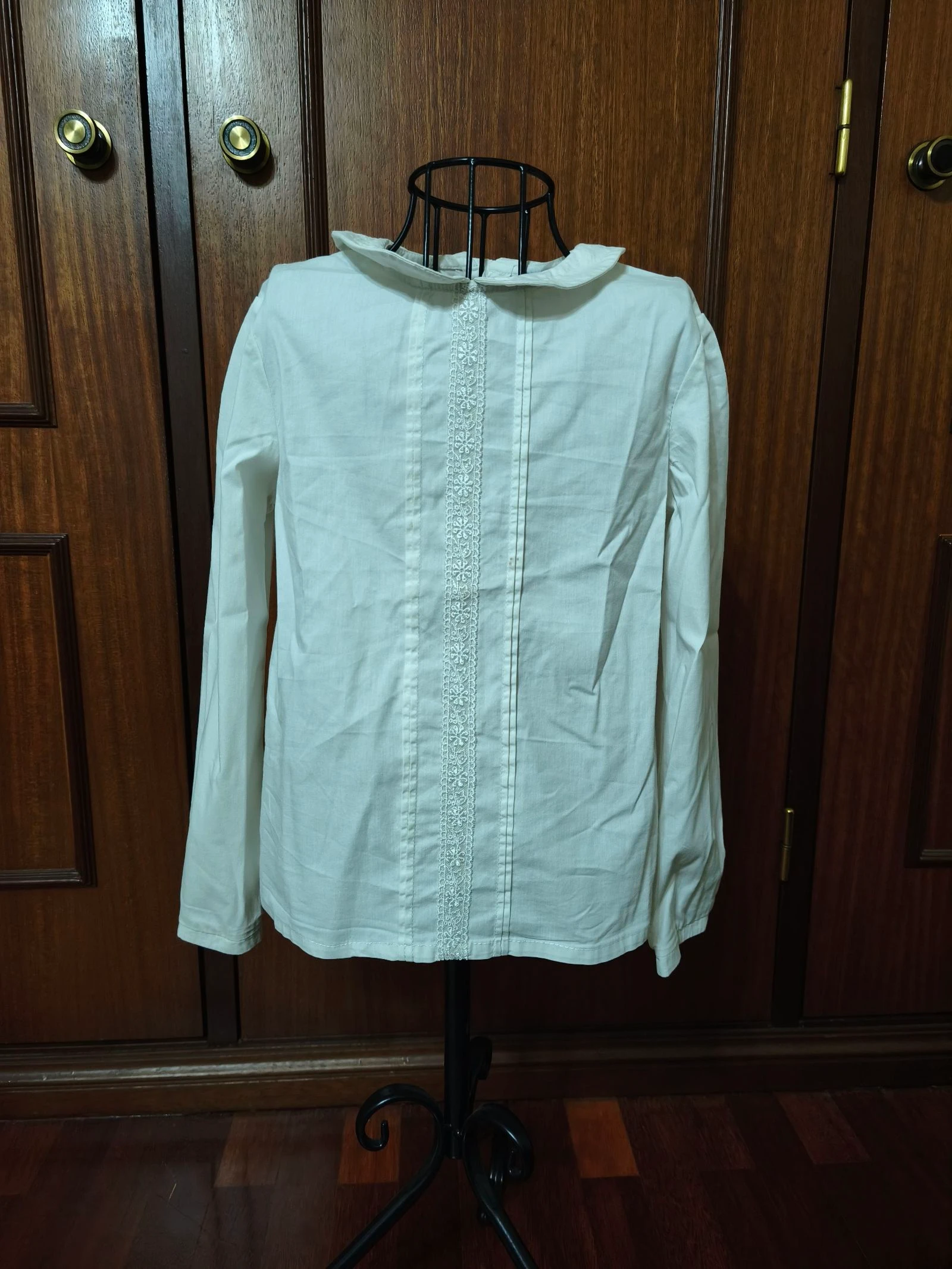 Conjunto Mayoral – Vestido Jardineira e Blusa | Bata Salopette / Chasuble et Blouse – photo 7